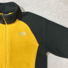 画像4: 「THE NORTH FACE(ザ ノースフェイス)」ラグランスリーブ 2トーン バイカラー ジップ フリース ブルゾン (4)