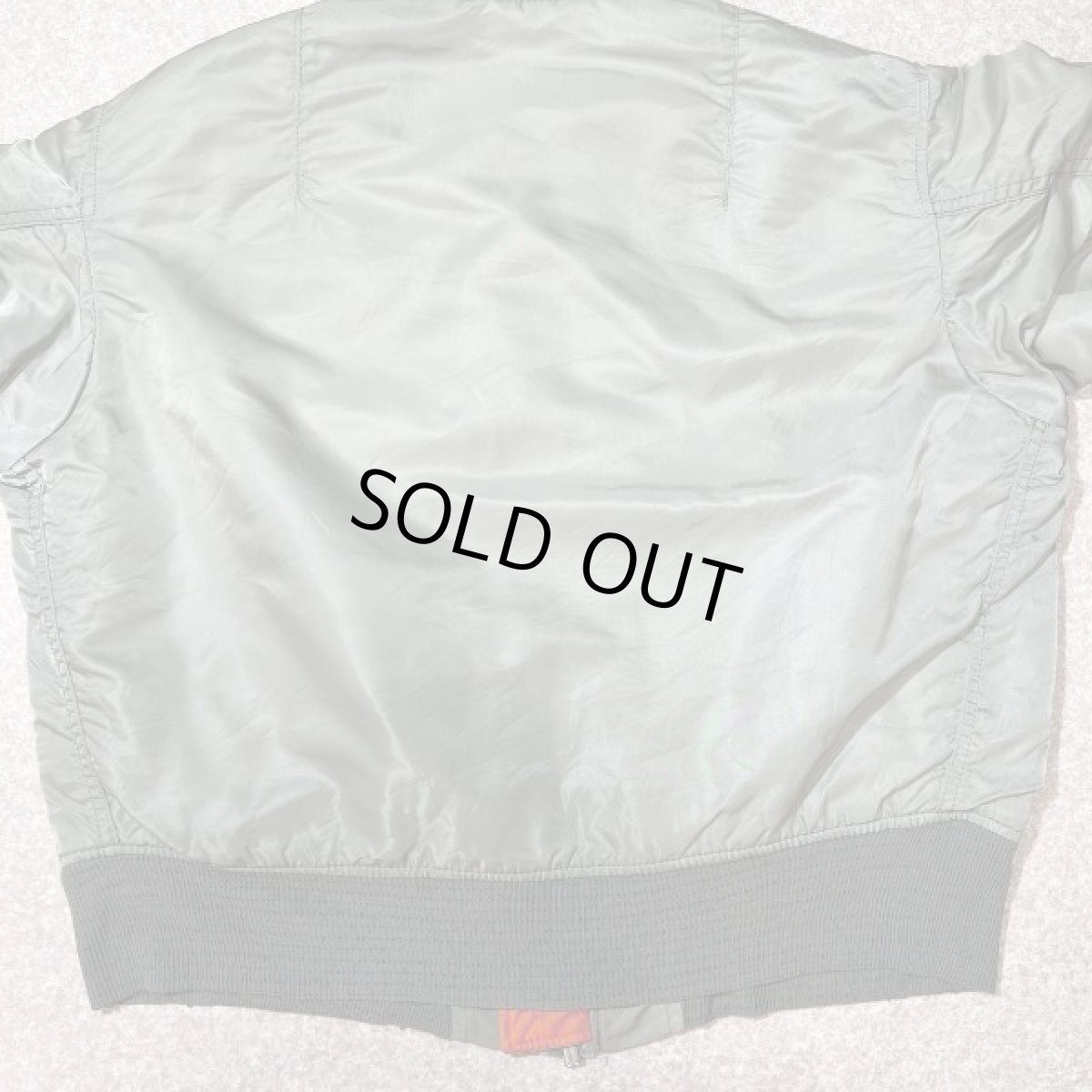 画像7: 「ALPHA INDUSTRIES(アルファインダストリーズ)」USA製 リバーシブル フライトジャケット MA-1 ブルゾン (7)