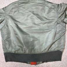 画像7: 「ALPHA INDUSTRIES(アルファインダストリーズ)」USA製 リバーシブル フライトジャケット MA-1 ブルゾン (7)