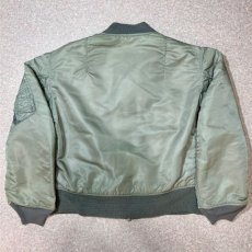 画像8: 「ALPHA INDUSTRIES(アルファインダストリーズ)」USA製 リバーシブル フライトジャケット MA-1 ブルゾン (8)