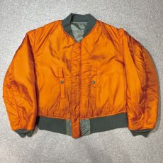 画像9: 「ALPHA INDUSTRIES(アルファインダストリーズ)」USA製 リバーシブル フライトジャケット MA-1 ブルゾン (9)