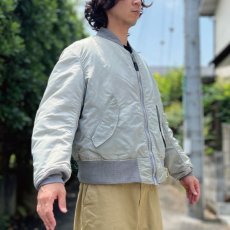 画像17: 「ALPHA INDUSTRIES(アルファインダストリーズ)」USA製 リバーシブル フライトジャケット MA-1 ブルゾン (17)