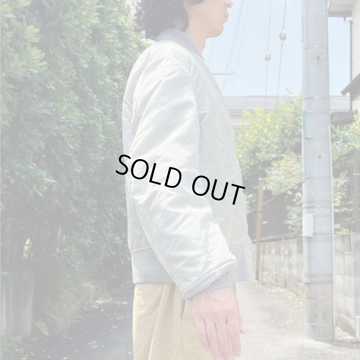 画像18: 「ALPHA INDUSTRIES(アルファインダストリーズ)」USA製 リバーシブル フライトジャケット MA-1 ブルゾン (18)