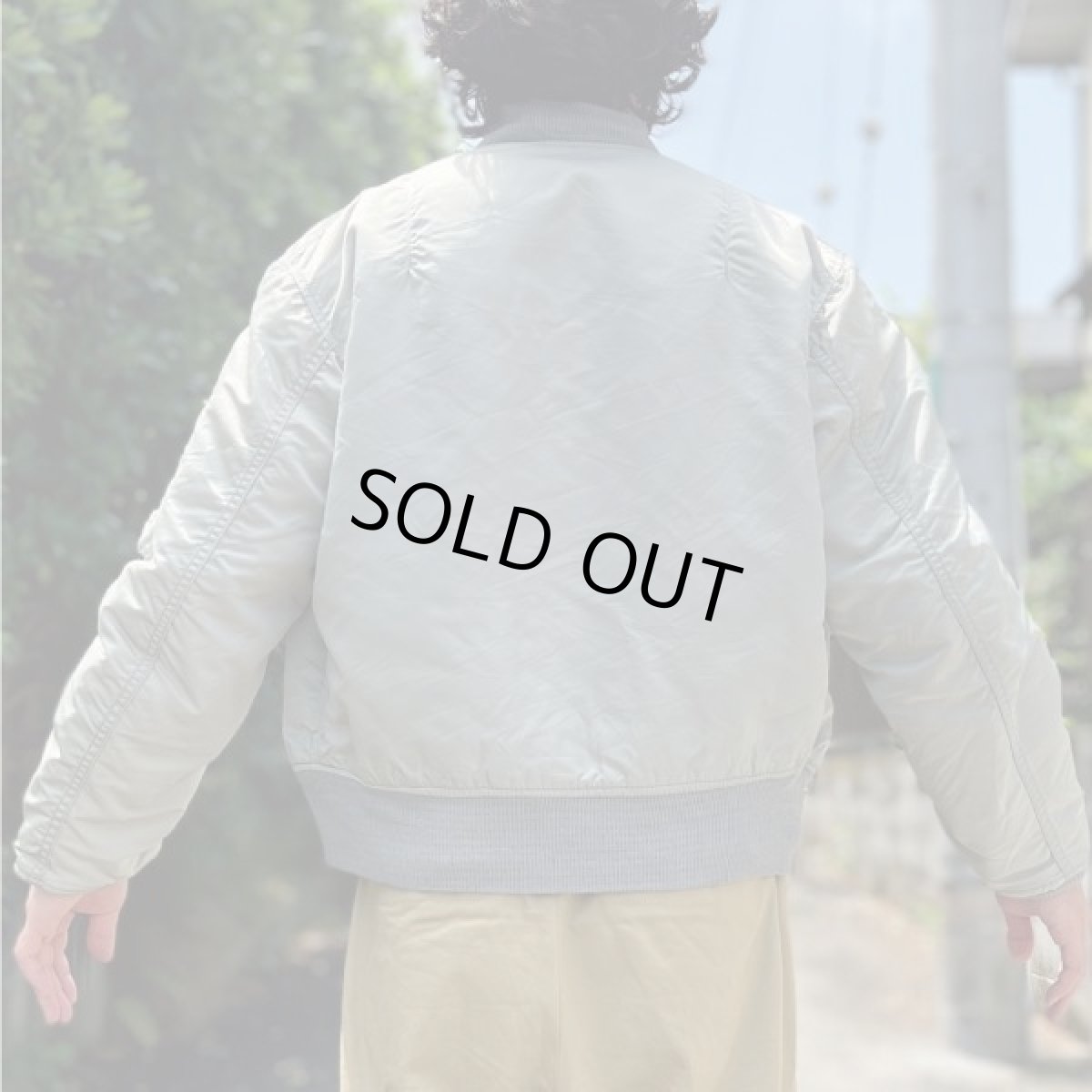 画像20: 「ALPHA INDUSTRIES(アルファインダストリーズ)」USA製 リバーシブル フライトジャケット MA-1 ブルゾン (20)