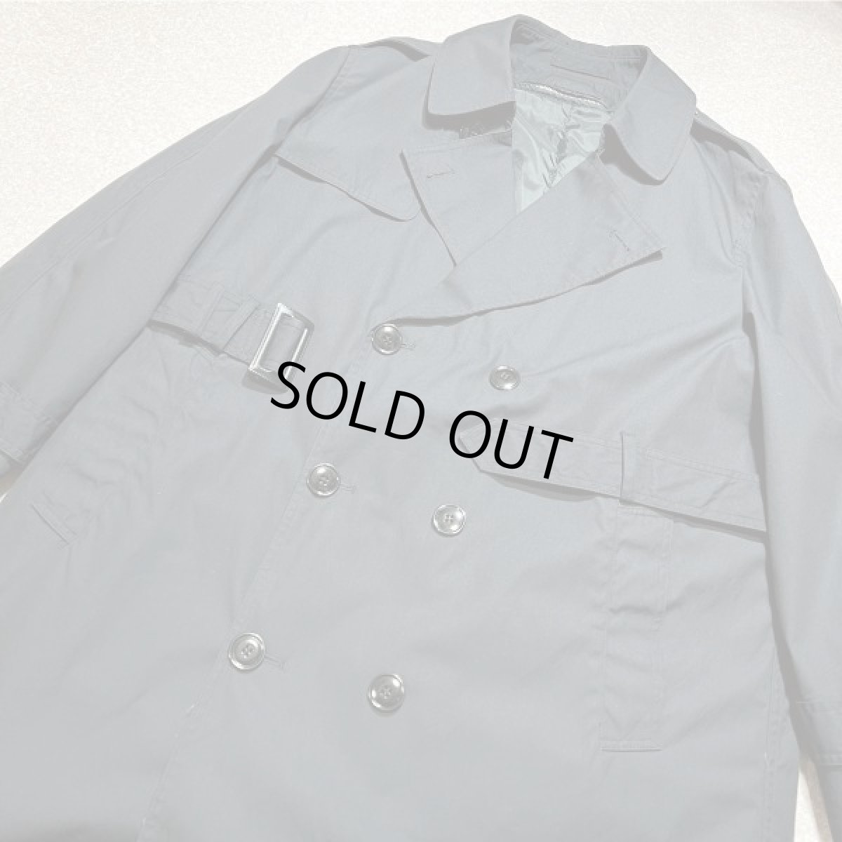 画像16: 「U.S.NAVY(ユー・エス・ネイビー)」DSCP 44Sサイズ 04年納品 キルティングライナー付き オールウェザー トレンチコート (16)