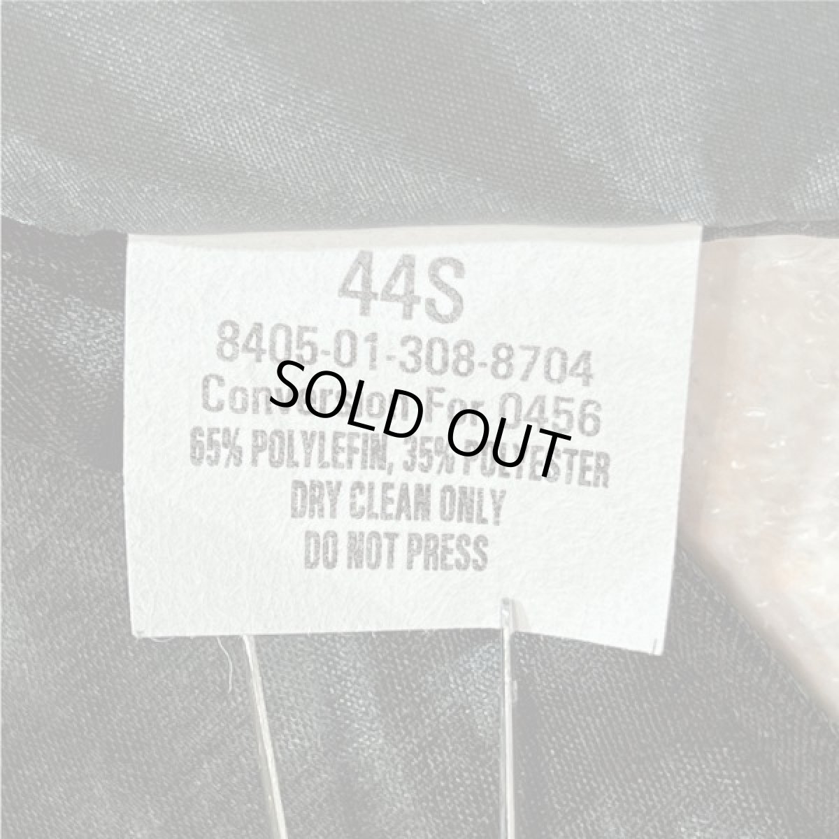 画像24: 「U.S.NAVY(ユー・エス・ネイビー)」DSCP 44Sサイズ 04年納品 キルティングライナー付き オールウェザー トレンチコート (24)