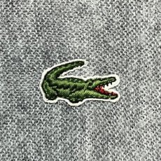 画像6: 「LACOSTE(ラコステ)」70s 80s 90s タグ欠損 ライトグレー アクリルニット セーター (6)