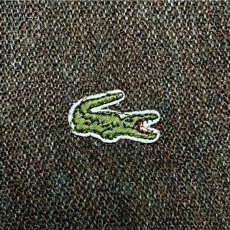 画像6: 「LACOSTE(ラコステ)」IZOD アイゾッド 70s 80s 糸巻きタグ 青ワニ XLサイズ ブラウン アクリルニット セーター (6)