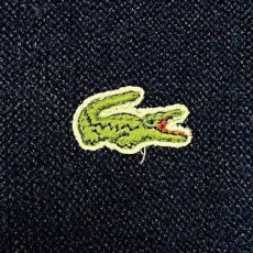 画像6: 「LACOSTE(ラコステ)」IZOD アイゾッド 70s 80s 糸巻きタグ 青ワニ Lサイズ ネイビー アクリルニット セーター (6)