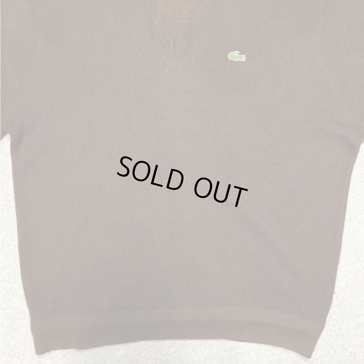 画像5: 「LACOSTE(ラコステ)」IZOD アイゾッド 70s 80s 糸巻きタグ 青ワニ Lサイズ ブラウン アクリルニット セーター (5)