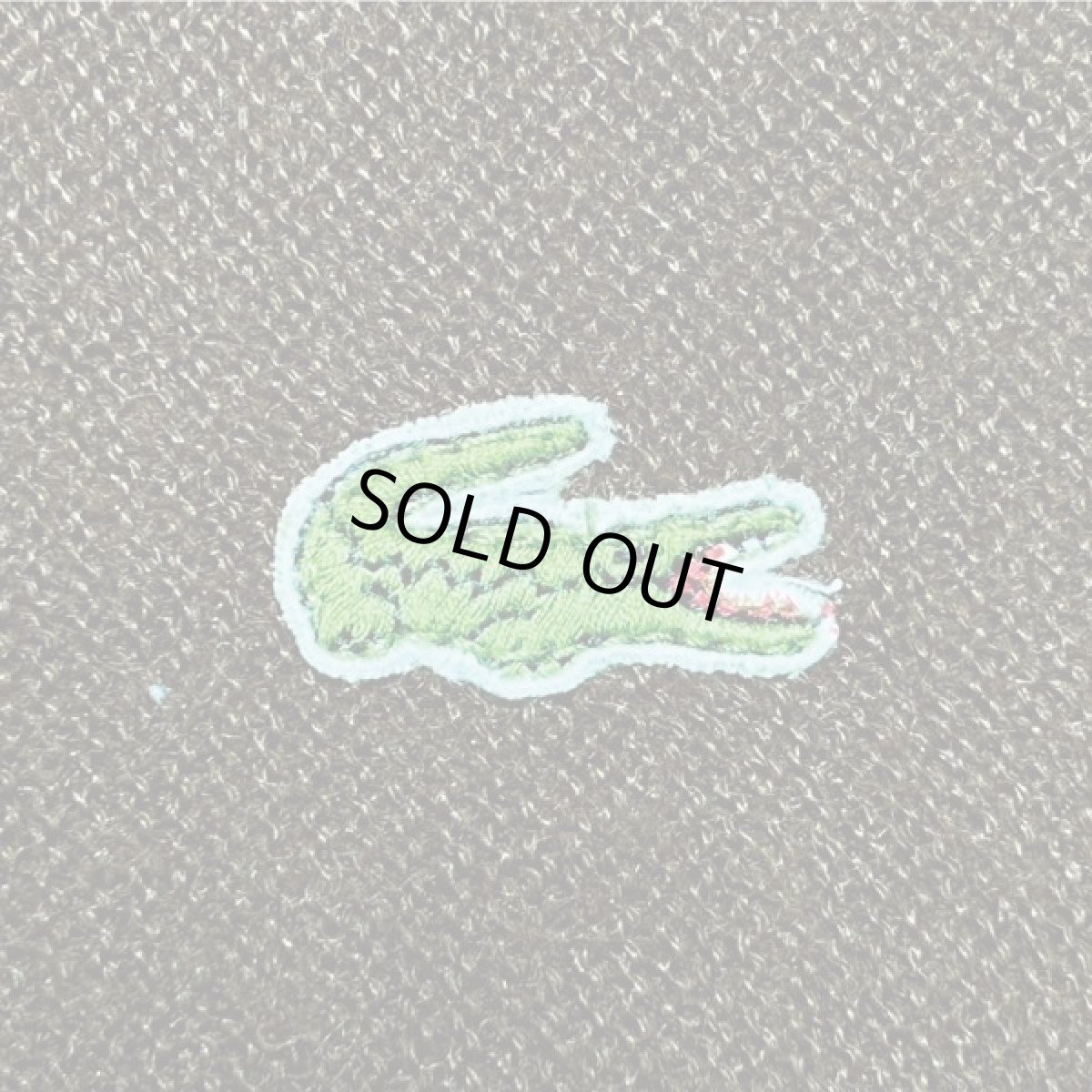 画像6: 「LACOSTE(ラコステ)」IZOD アイゾッド 70s 80s 糸巻きタグ 青ワニ Lサイズ ブラウン アクリルニット セーター (6)