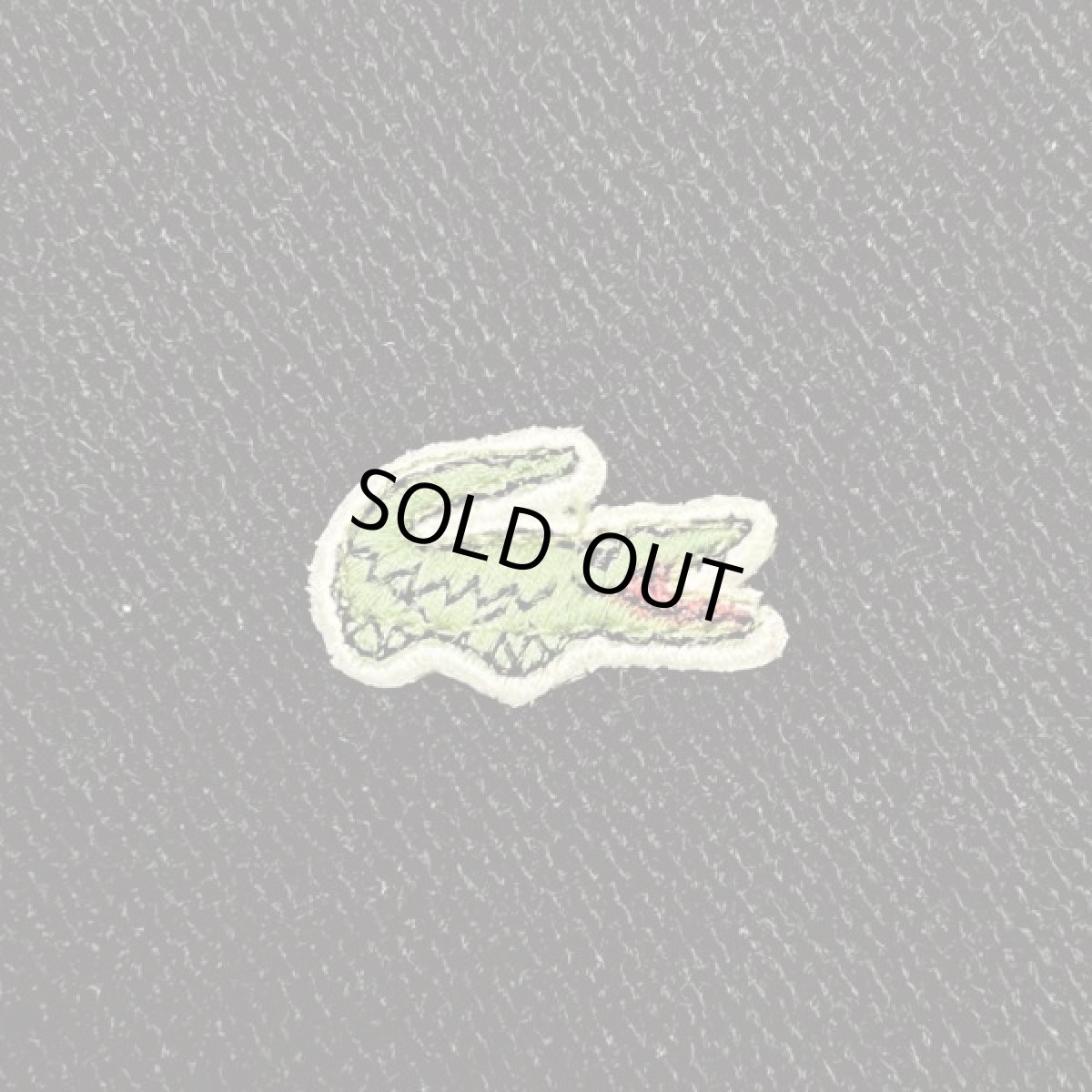 画像6: 「LACOSTE(ラコステ)」IZOD アイゾッド 80s 90s USA製 Lサイズ ブラック アクリルニット カーディガン (6)