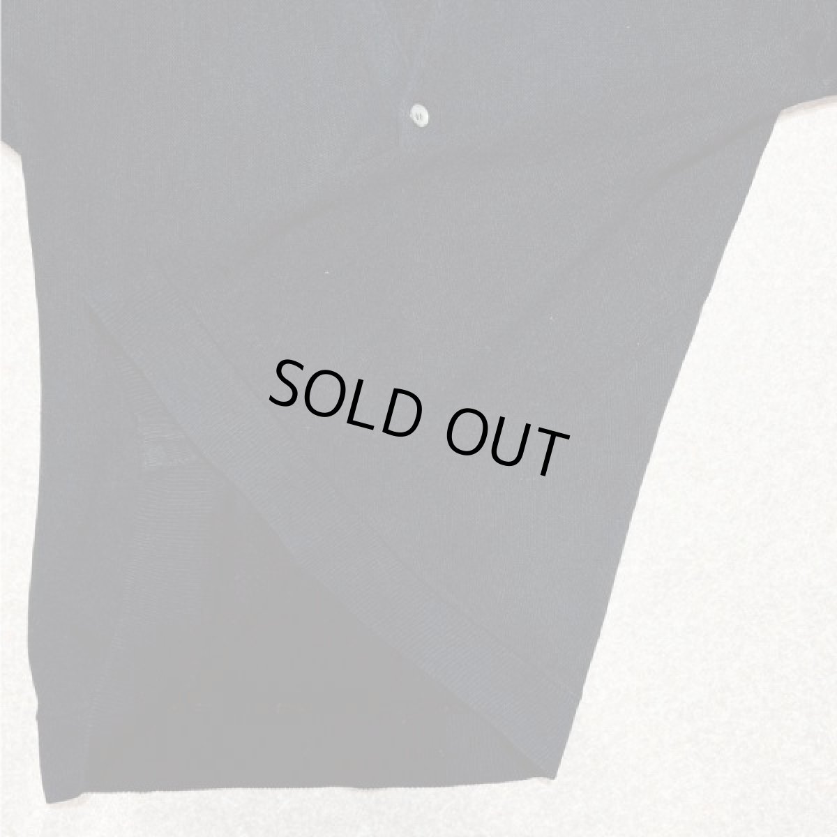 画像10: 「LACOSTE(ラコステ)」IZOD アイゾッド 80s 90s USA製 Lサイズ ブラック アクリルニット カーディガン (10)