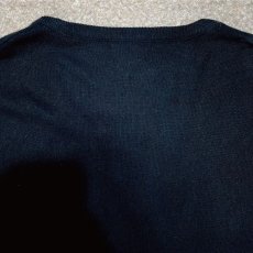 画像11: 「LACOSTE(ラコステ)」IZOD アイゾッド 80s 90s USA製 Lサイズ ネイビー ブラック アクリルニット セーター (11)
