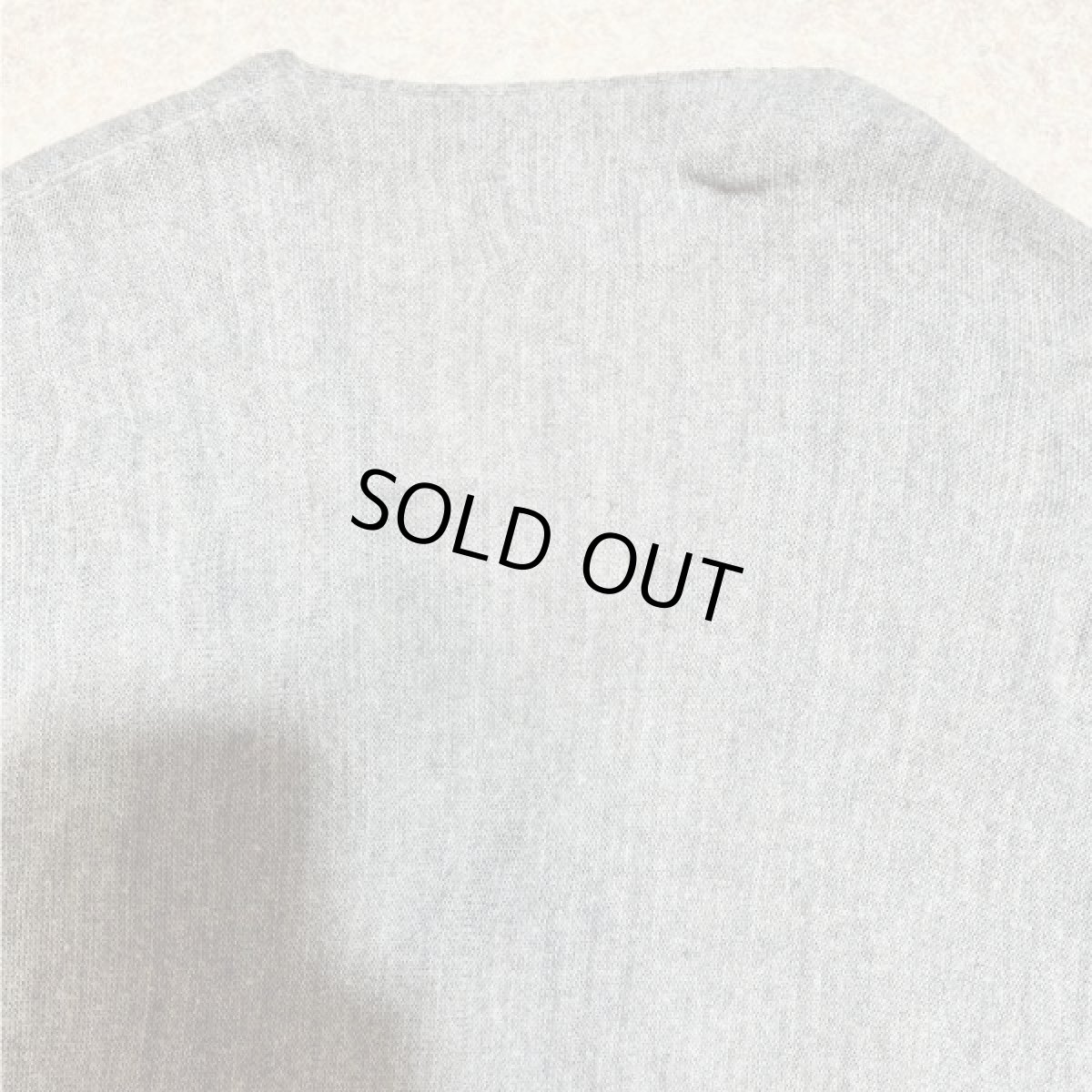 画像15: 「LACOSTE(ラコステ)」IZOD アイゾッド 70s 80s 糸巻きタグ 青ワニ Sサイズ ライトグレー アクリルニット カーディガン (15)