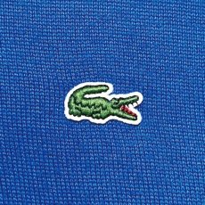 画像6: 「LACOSTE(ラコステ)」90s 9サイズ ビビットブルー コットン Vネック ニット セーター (6)