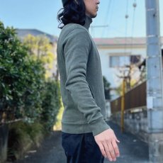 画像21: 「LACOSTE(ラコステ)」00s〜 3サイズ オリーブ コットン ハーフジップ  カットソー (21)