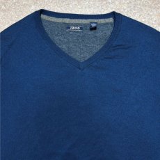 画像3: 「LACOSTE(ラコステ)」IZOD アイゾッド 年代不明 Lサイズ ネイビー ワニ無し コットンアクリルニット セーター (3)