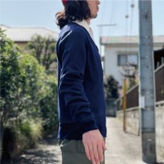 画像19: 「LACOSTE(ラコステ)」IZOD アイゾッド 70s 糸巻きタグ Lサイズ ネイビー ニット セーター (19)