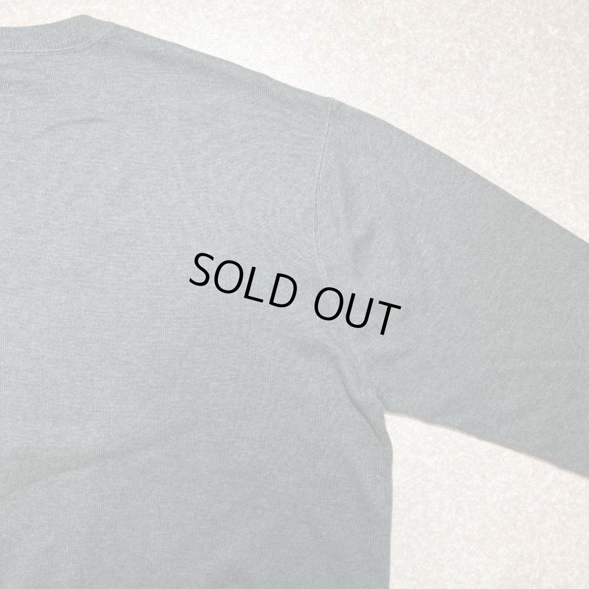 画像13: 「LACOSTE(ラコステ)」90s 7サイズ チャコールグレー コットン Vネック ニット セーター (13)