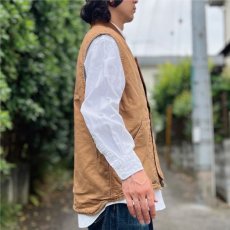 画像18: 「Carhartt FR(カーハート エフアール)」FRライン ジップ ダック生地 中綿キルティング ベスト (18)