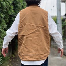 画像20: 「Carhartt FR(カーハート エフアール)」FRライン ジップ ダック生地 中綿キルティング ベスト (20)