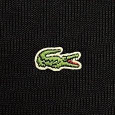 画像6: 「LACOSTE(ラコステ)」90s 6サイズ ネイビー コットン ハーフジップ カットソー (6)