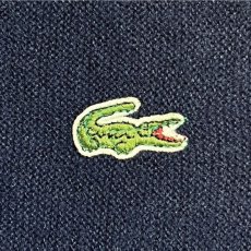 画像6: 「LACOSTE(ラコステ)」IZOD アイゾッド 70s 糸巻きタグ Lサイズ ネイビー アクリルニット セーター (6)