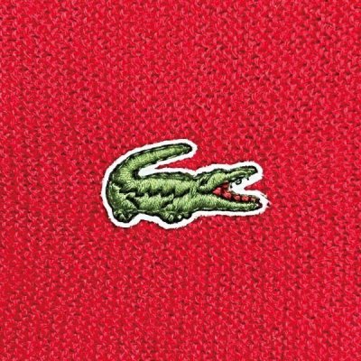 画像1: 「LACOSTE(ラコステ)」IZOD アイゾッド 80s 90s USA製 Mサイズ レッド アクリルニット セーター