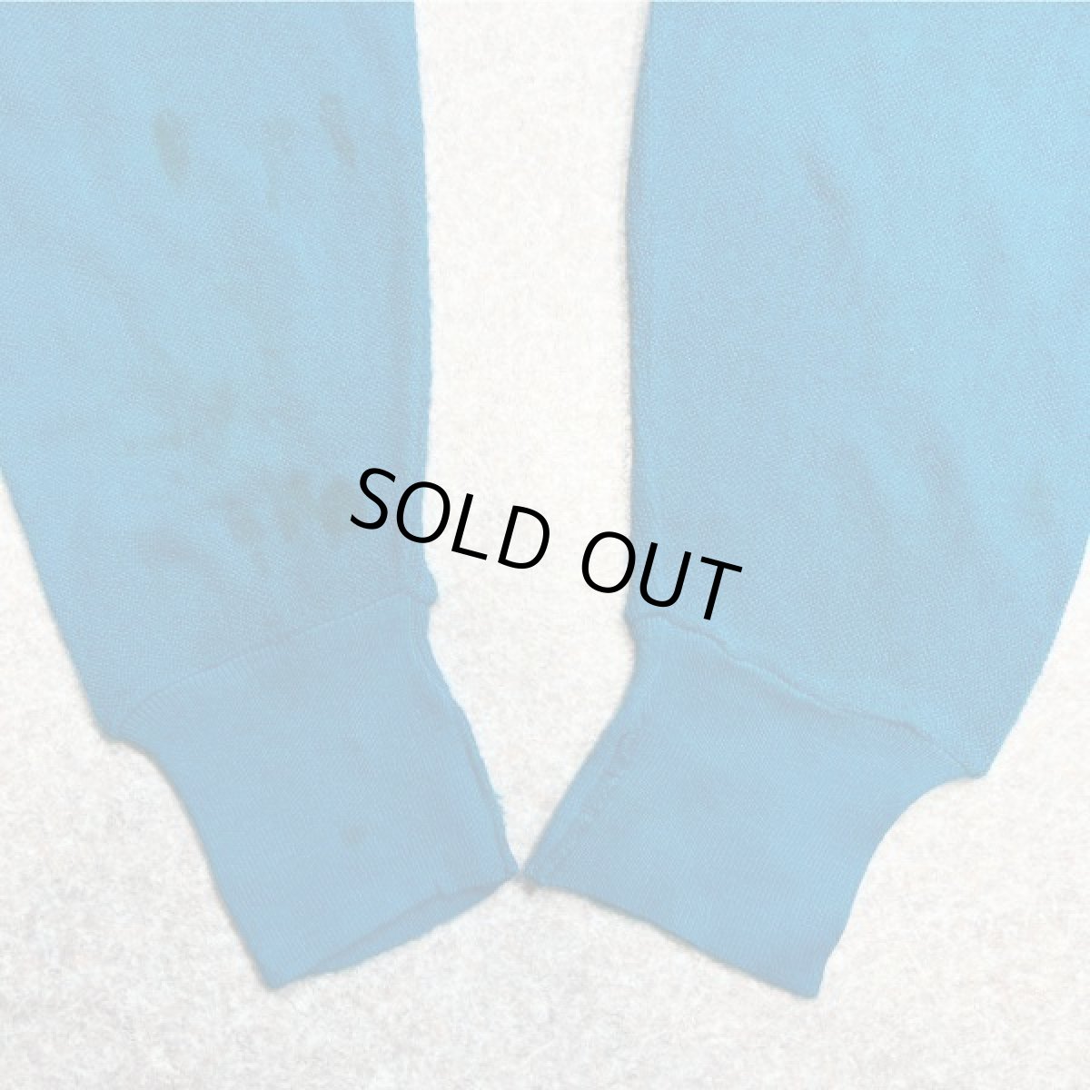 画像17: 「LACOSTE(ラコステ)」IZOD アイゾッド 80s 90s USA製 XLサイズ ライトブルー アクリルニット カーディガン (17)