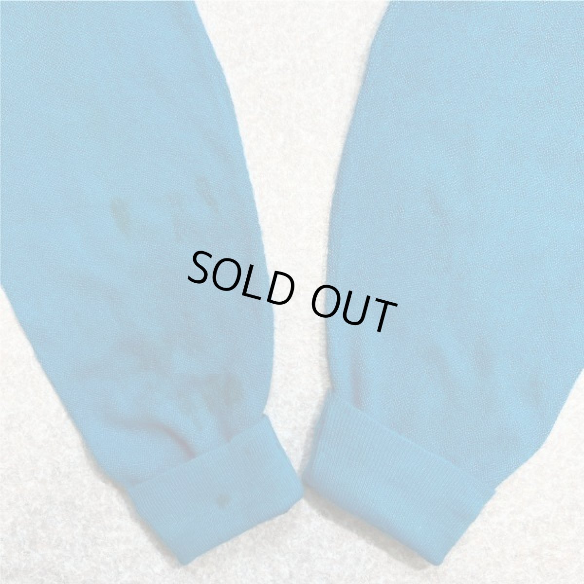 画像18: 「LACOSTE(ラコステ)」IZOD アイゾッド 80s 90s USA製 XLサイズ ライトブルー アクリルニット カーディガン (18)