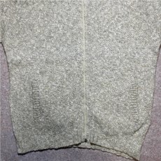 画像5: 「L.L.Bean(エルエルビーン)」80s Lサイズ メランジ コットンウール TALONジップ ドライバーズ ニット (5)