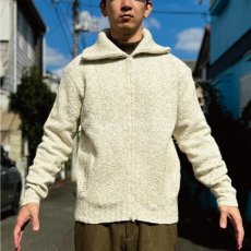 画像20: 「L.L.Bean(エルエルビーン)」80s Lサイズ メランジ コットンウール TALONジップ ドライバーズ ニット (20)