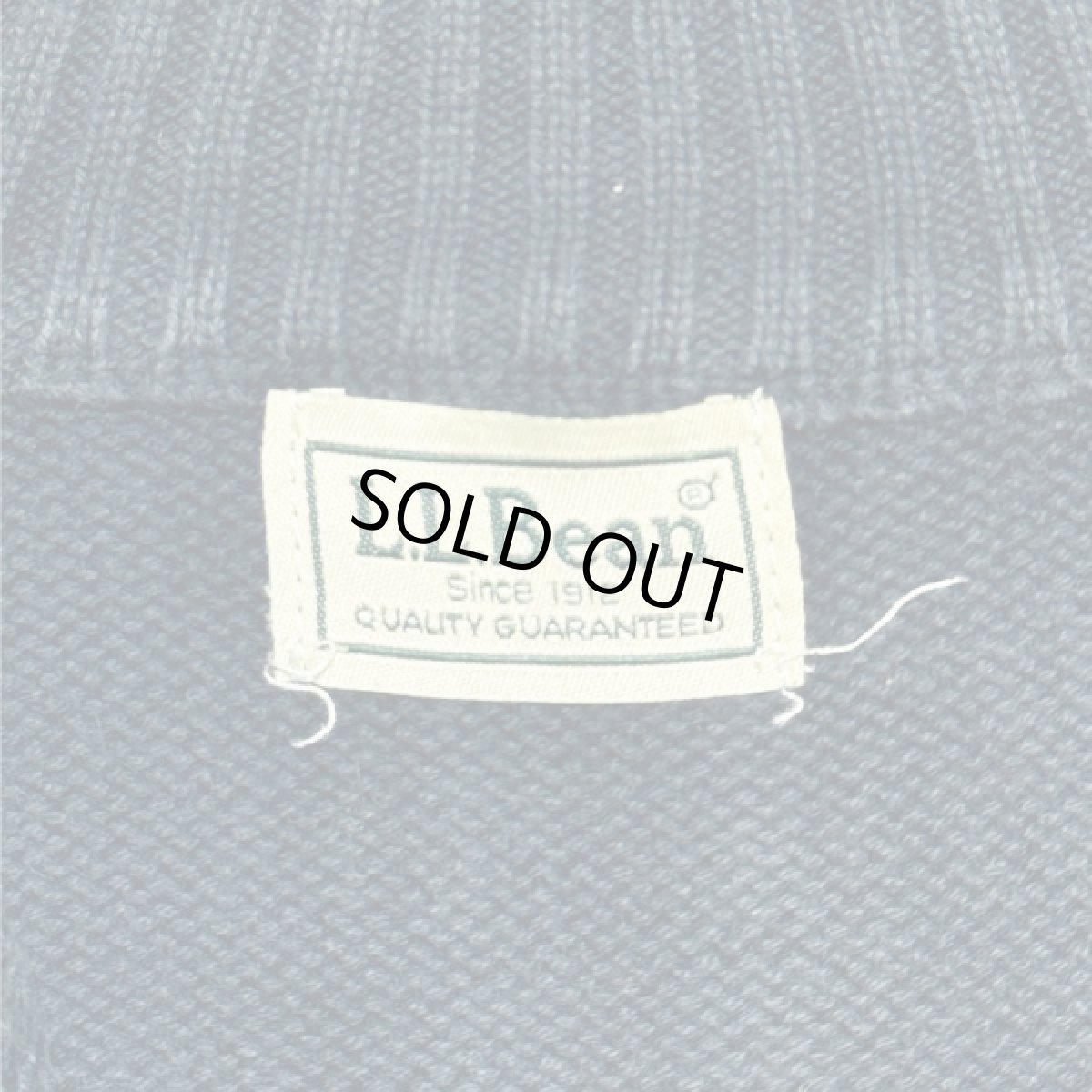 画像8: 「L.L.Bean(エルエルビーン)」90s 00s Mサイズ〜Lサイズ相当 ノルディック柄 コットン ハーフジップ ハイネック ニット セーター (8)