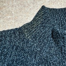 画像7: 「L.L.Bean(エルエルビーン)」90s 00s L-TALLサイズ 杢調 メランジ コットン ドライバーズ ニット (7)