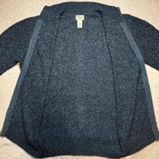 画像9: 「L.L.Bean(エルエルビーン)」90s 00s L-TALLサイズ 杢調 メランジ コットン ドライバーズ ニット (9)