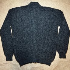 画像12: 「L.L.Bean(エルエルビーン)」90s 00s L-TALLサイズ 杢調 メランジ コットン ドライバーズ ニット (12)