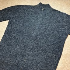 画像19: 「L.L.Bean(エルエルビーン)」90s 00s L-TALLサイズ 杢調 メランジ コットン ドライバーズ ニット (19)