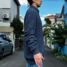 画像22: 「L.L.Bean(エルエルビーン)」90s 00s L-TALLサイズ 杢調 メランジ コットン ドライバーズ ニット (22)