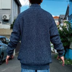 画像24: 「L.L.Bean(エルエルビーン)」90s 00s L-TALLサイズ 杢調 メランジ コットン ドライバーズ ニット (24)