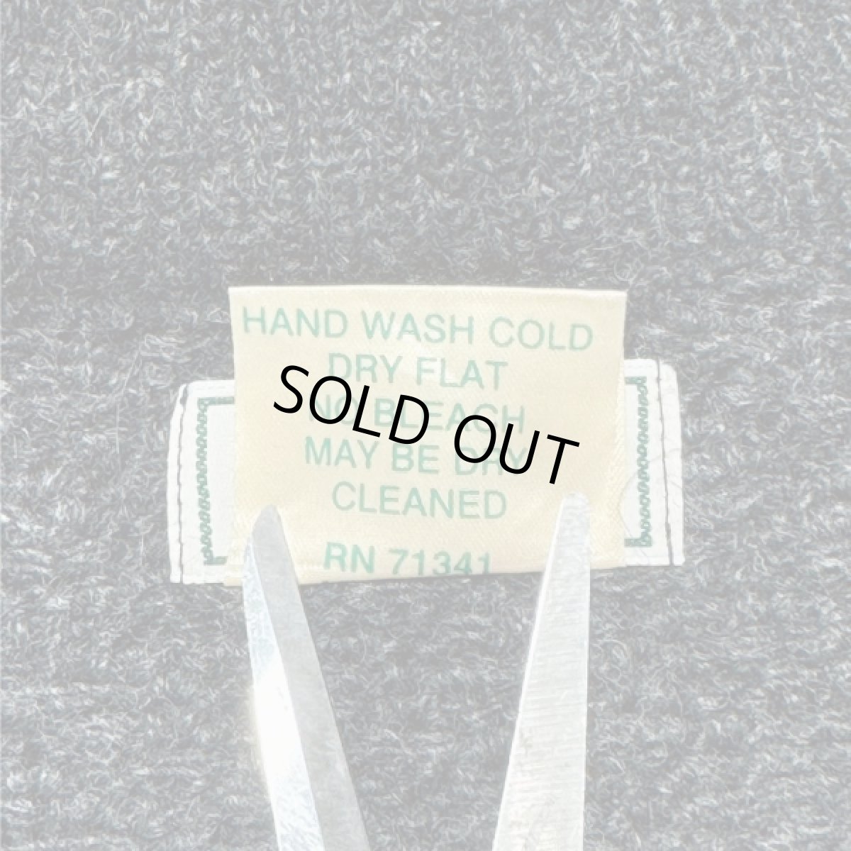 画像8: 「L.L.Bean(エルエルビーン)」80s 90s Lサイズ バーズアイ ウールナイロン ローゲージ ハーフボタン ノルウェー ニット セーター (8)