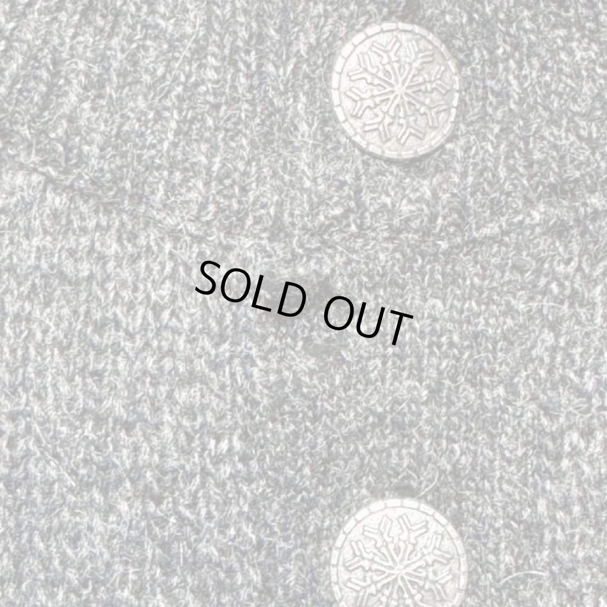 画像9: 「L.L.Bean(エルエルビーン)」80s 90s Lサイズ バーズアイ ウールナイロン ローゲージ ハーフボタン ノルウェー ニット セーター (9)