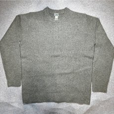 画像1: 「L.L.Bean(エルエルビーン)」90s 00s XL-TALLサイズ 杢調 メランジ ウール ローゲージ ニット セーター (1)