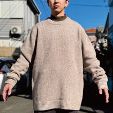 画像18: 「L.L.Bean(エルエルビーン)」90s 00s XL-TALLサイズ 杢調 メランジ ウール ローゲージ ニット セーター (18)