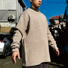 画像19: 「L.L.Bean(エルエルビーン)」90s 00s XL-TALLサイズ 杢調 メランジ ウール ローゲージ ニット セーター (19)