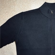 画像2: 「L.L.Bean(エルエルビーン)」90s 00s L-REGサイズ コットン 畦編み ドライバーズ ニット (2)
