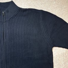 画像4: 「L.L.Bean(エルエルビーン)」90s 00s L-REGサイズ コットン 畦編み ドライバーズ ニット (4)