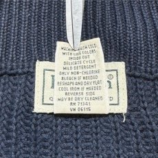 画像9: 「L.L.Bean(エルエルビーン)」90s 00s L-REGサイズ コットン 畦編み ドライバーズ ニット (9)