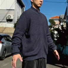 画像19: 「L.L.Bean(エルエルビーン)」90s 00s L-REGサイズ コットン 畦編み ドライバーズ ニット (19)