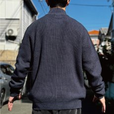 画像22: 「L.L.Bean(エルエルビーン)」90s 00s L-REGサイズ コットン 畦編み ドライバーズ ニット (22)